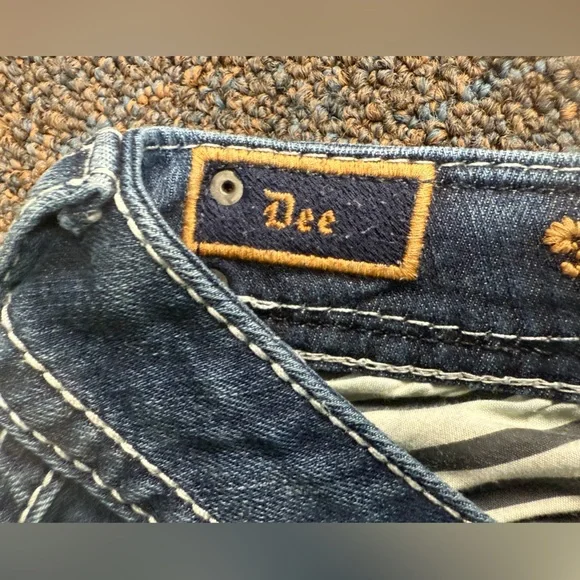 Rock Revival Women's Thick Stitch Jeans Dee Skinny  Size 26 Thick Stitch - Picture 7 of 15